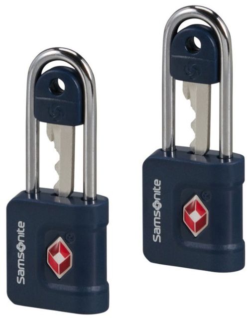cumpără Accesoriu pentru bagaje Samsonite Ta Revolution Key Lock TSA x2 Albastru Inchis (155578/1549) în Chișinău 