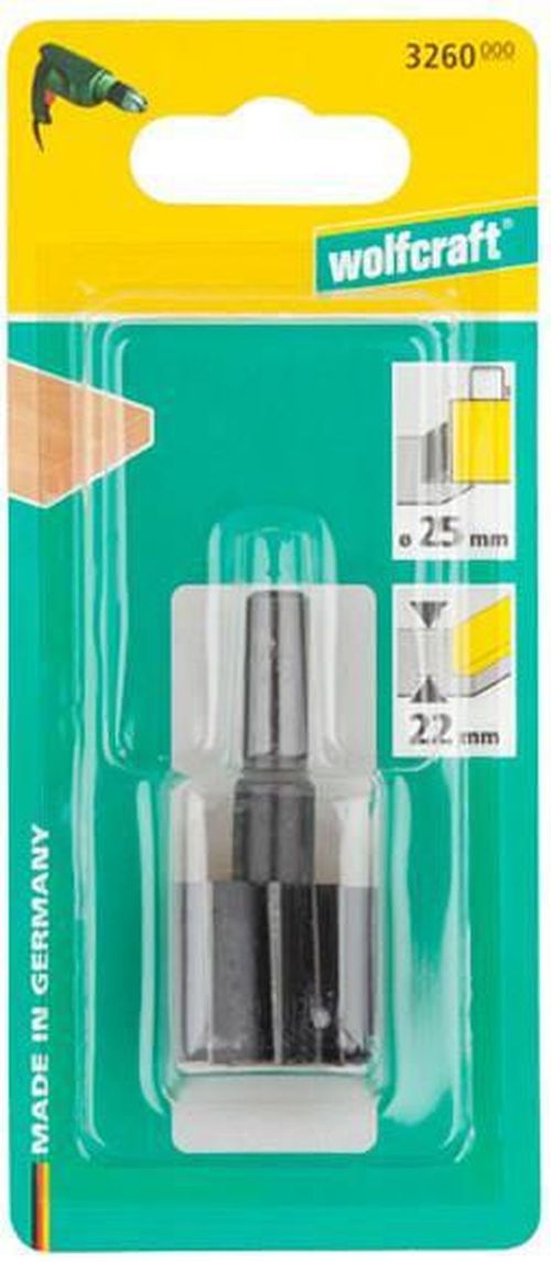 cumpără Set de tubulare, bite, duze Wolfcraft Freza pentru canale WS 25x22mm 3260000 în Chișinău 