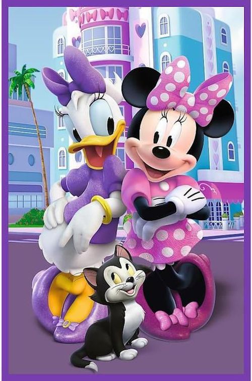 купить Головоломка Trefl 34889 Puzzles 3x80 Minnie and friends, Disney Minnie в Кишинёве 