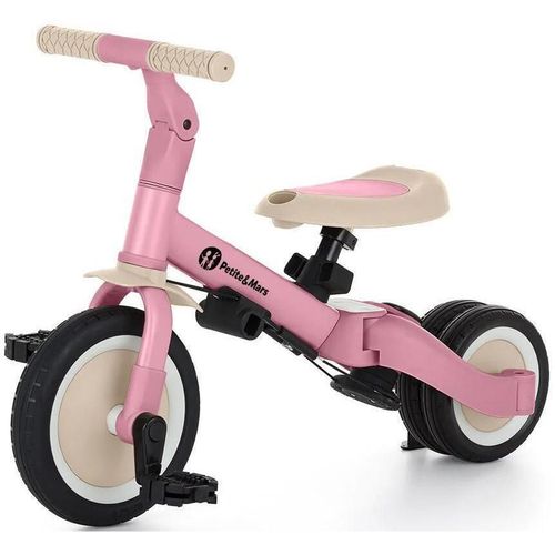 купить Велосипед Petite&Mars 613670 evolutiva 5 in 1 Turbo Marshmallow Pink в Кишинёве 