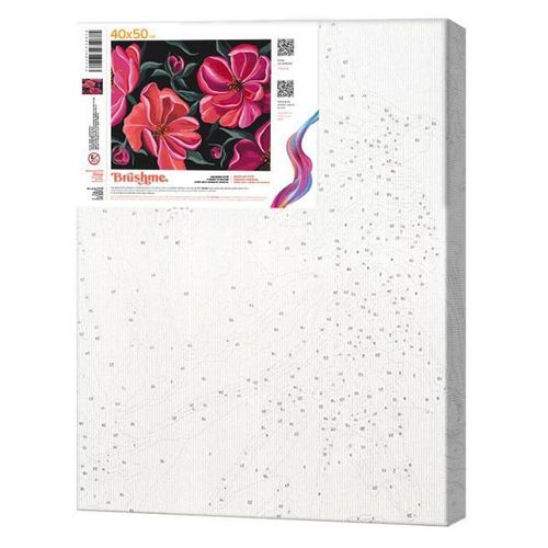 cumpără Tablou pe numere BrushMe BS54065 Pictura pe numere 40x50cm Eco Culorile naturii în Chișinău 