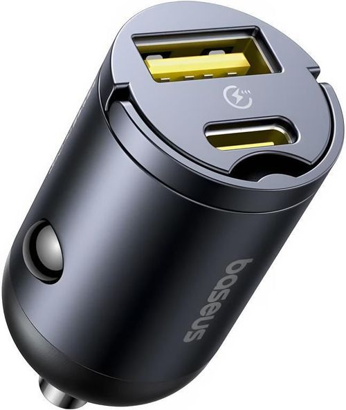 cumpără Încărcător pentru automobil Baseus C00035001121-02 1*Type-C 30W, Tiny Star Series, Black în Chișinău 