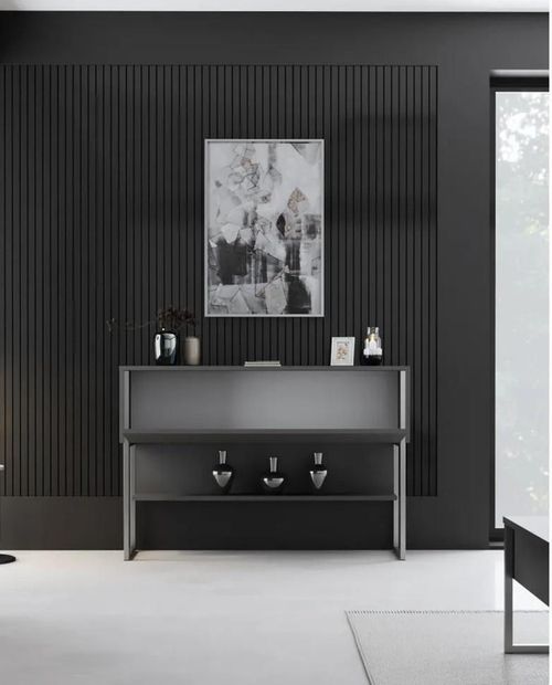 cumpără Masă Trendy Luxe, ArgintAntracit, 120x80x30cm (GTR005831) în Chișinău 