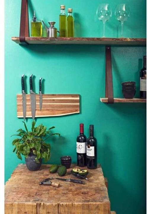 купить Аксессуар для кухни Style de Vie Suport magnetic pt cutite Magnetic Knife Rack Acacia 45x13cm в Кишинёве 