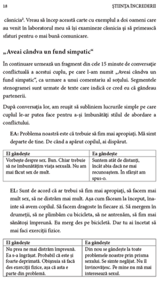 купить Știița încrederii. Acordul emoțional în cuplu - Dr. John Gottman в Кишинёве 