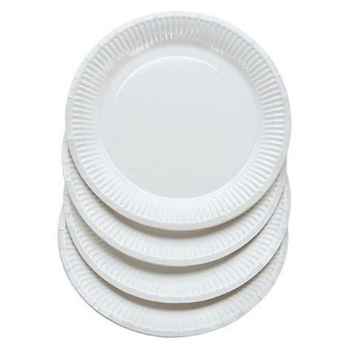 купить Аксессуар для кухни Excellent Houseware 44652 Набор тарелок бумажных 20шт, 23cm, белый в Кишинёве 