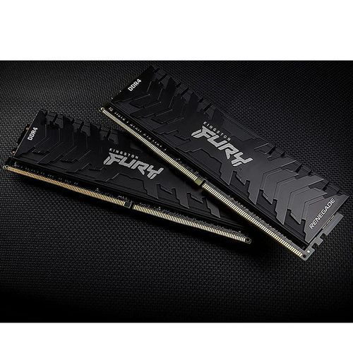 купить Оперативная Память 32GB DDR4 Dual-Channel Kit Kingston HyperX FURY Renegade Black KF432C16RB1K2/32 32GB (2x16GB) DDR4 PC4-25600 3200MHz CL16, Retail (memorie/память) в Кишинёве 