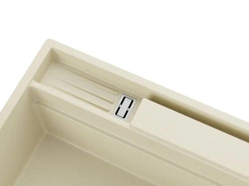 купить Мойка кухонная Primagran Oslo 60 Pocket Multilevel Beige + accesorii 530x580 MOCKW в Кишинёве 