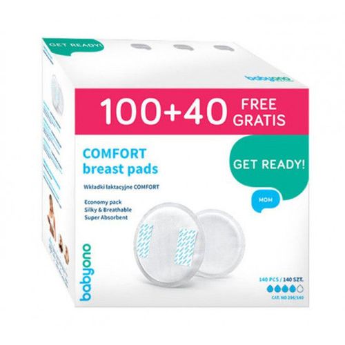 Absorbante pentru sutien Babyono Comfort 100+40 buc 