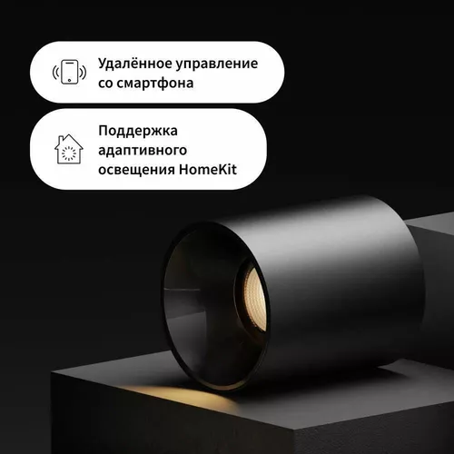 купить Освещение для помещений Aqara накладной 60˚ градусов -черный (MZSD12LN) в Кишинёве 