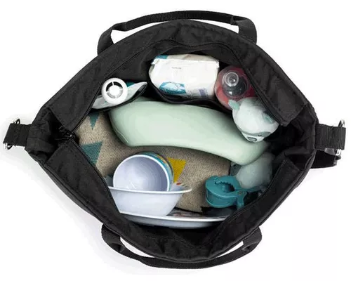 купить Сумка для мам Petite&Mars 505351 Bag Marble Black в Кишинёве 