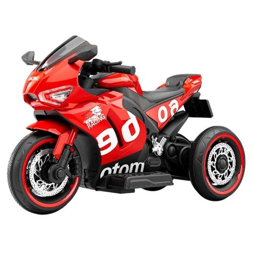 cumpără Mașină electrică pentru copii Richi (29631) Motocicleta rosie pe acumulator pentru copii (868) în Chișinău 