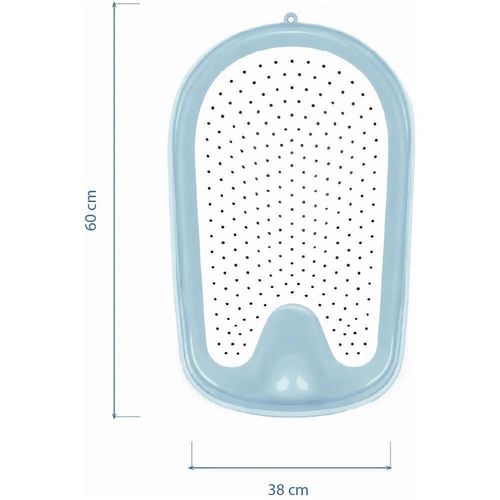 cumpără Cădiță BabyJem 916 Suport pentru baie Soft Touch, Soft Blue în Chișinău 