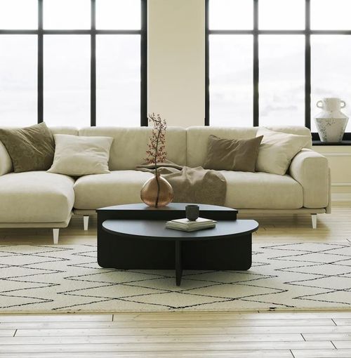 купить Журнальный столик Trendy Podium, Negru в Кишинёве 