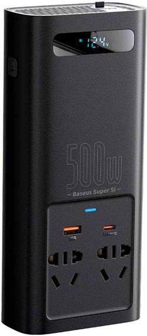 купить Зарядное устройство для авт.аккумуляторов Baseus CGNB000101 Car Power Inverter 500W в Кишинёве 