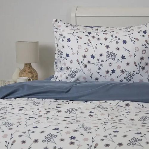 купить Домашний текстиль Relaxe Home 023325 Lenjerie de pat Melluna (Euro) Luna Garden в Кишинёве 