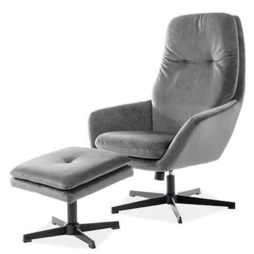 купить Кресло Signal Ford Velvet (Gray) в Кишинёве 