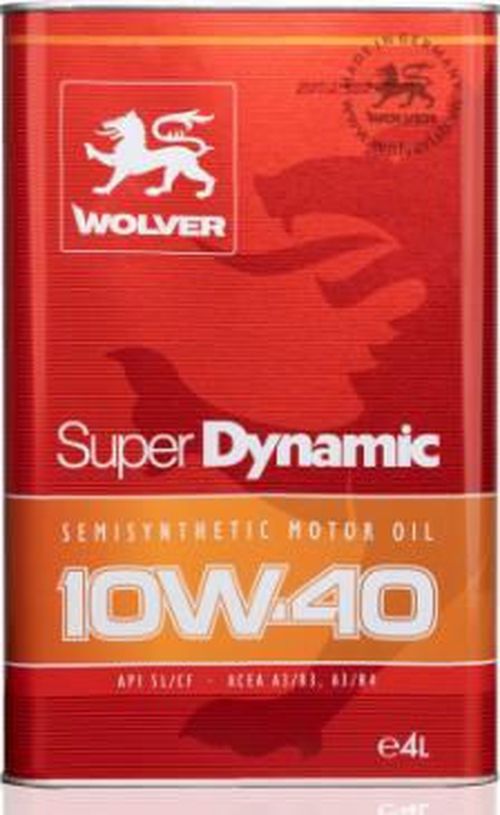 cumpără Ulei Wolver 10W-40 Super Dynamic SL/CF 4L în Chișinău 