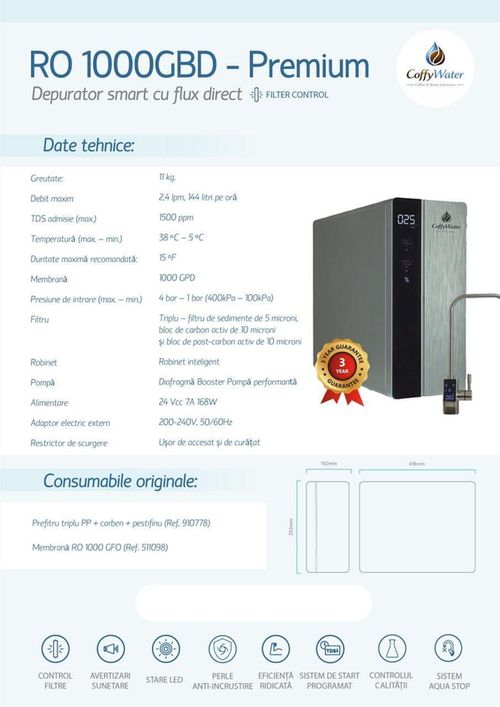 купить Фильтр проточный для воды miscellaneous Filtru BOLT EWO 1000 3.0 Direct FLOW в Кишинёве 