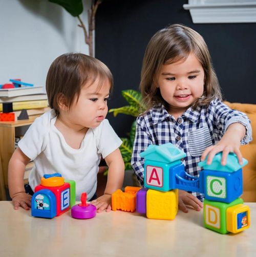 купить Головоломка Baby Einstein 12818 Jucarie magnetica Bridge&Learn, 15 piese в Кишинёве 