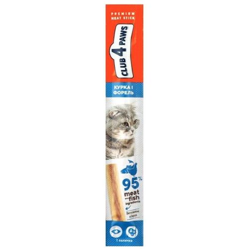 cumpără Hrană pentru animale de companie CLUB 4 PAWS 24230934 Snack Premium pentru pisici, pui-păstrăv, 50x5 g în Chișinău 