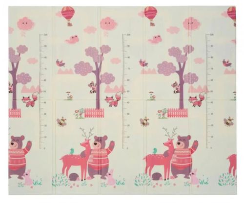 cumpără Covoraș de joacă U-Grow UG-F10180 Covoras educativ cu 2 fete din spumă, 200x180x1cm în Chișinău 