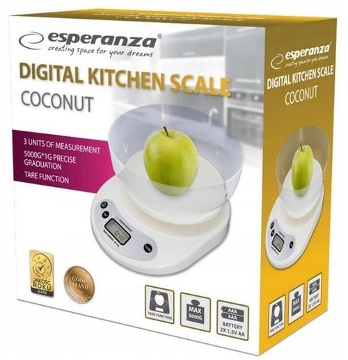 купить Весы кухонные Esperanza EKS007 в Кишинёве 