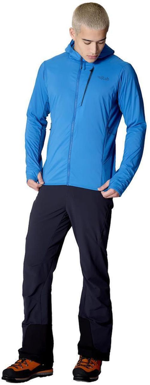 cumpără Îmbrăcăminte sport Rab Scurta barbati Ascendor Summit Hoody Maya Blue XL (QFG-56-MYB-XLG) în Chișinău 