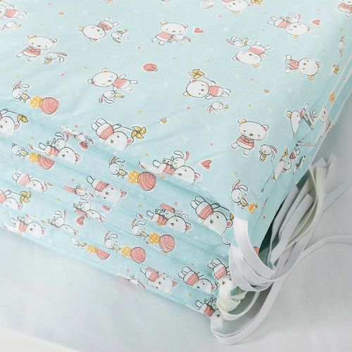 купить Бортик для кроватки PernaMea Ursulet turcoaz 120x60cm (PM.101755/13) в Кишинёве 