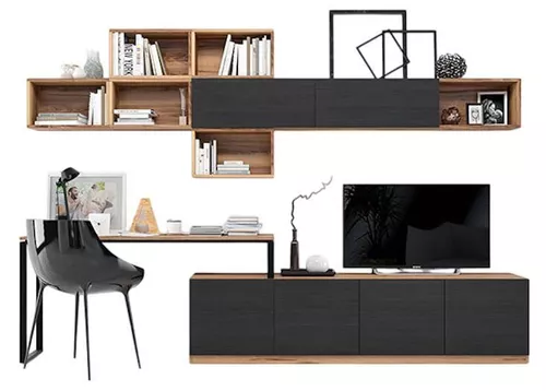 cumpără Set mobilă living Indart Livingul Light 06 (300x42x200) în Chișinău 