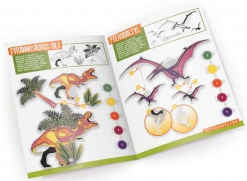 купить Набор для творчества DinosArt 15012 Suncatchers в Кишинёве 