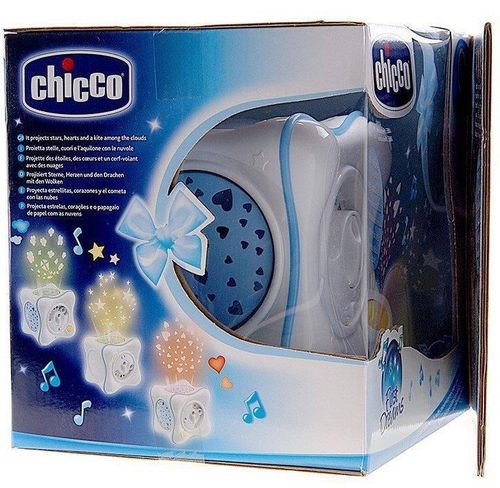 купить Ночной светильник Chicco 02430.20 Rainbow Cube Blue в Кишинёве 