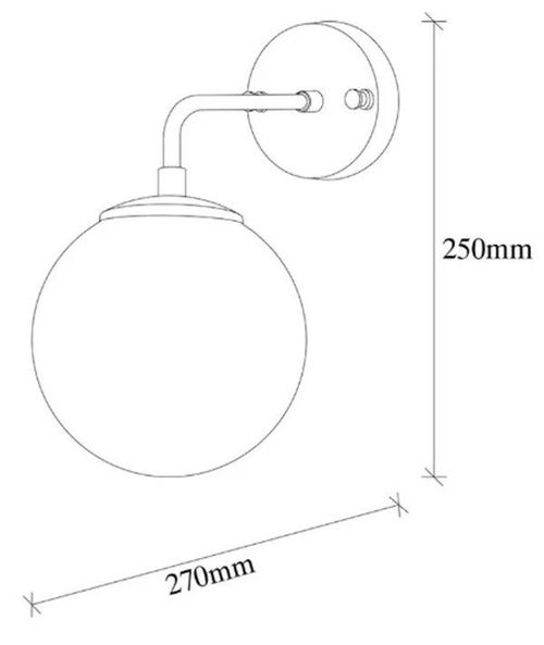 cumpără Candelabru de perete Trendy Lampa de perete Viran-10890 15x25x27cm în Chișinău 