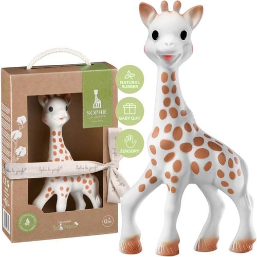 cumpără Iinel dentiție Sophie la Girafe 616331B So Pure Flat pack (100% latex natural) în Chișinău 