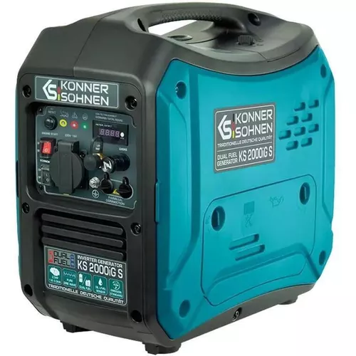 купить Генератор Könner&Söhnen KS 2000iG S газ/бензин инвертор 2.0kW в Кишинёве 