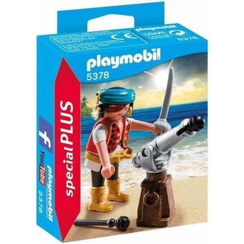 cumpără Jucărie Playmobil PM5378 Pirate with Cannon în Chișinău 