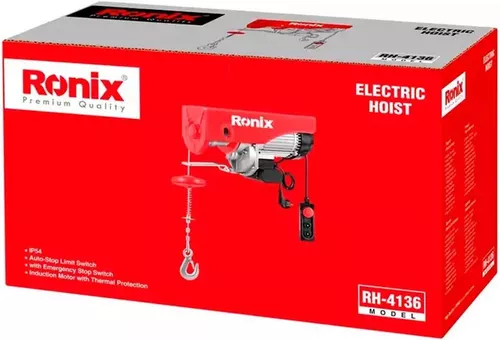 купить Таль Ronix RH-4136 лебедка 1600W 18m 1000kg в Кишинёве 