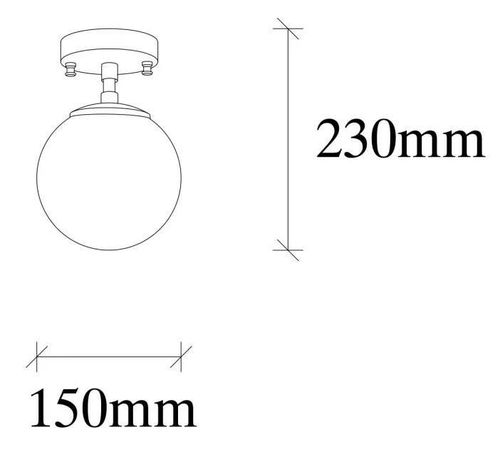 купить Освещение для помещений Trendy Atmaca-10210, 15x23x15cm в Кишинёве 