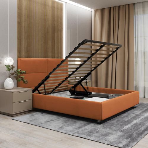 купить Кровать Bayro Serenity Pro 1400x2000 c подъёмным механизмом ткань категория II в Кишинёве 