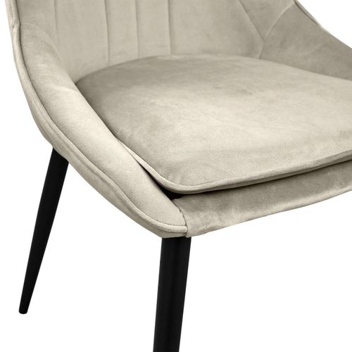 купить Стул Deco Florida Camel catifea+black leg HLR9 в Кишинёве 