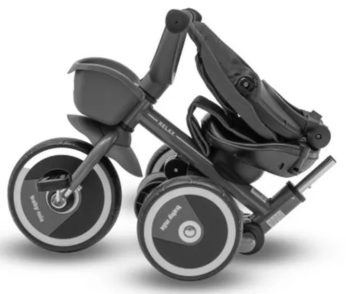купить Велосипед-коляска Baby Mix 56256 RELAX 5in1 365°grey в Кишинёве 