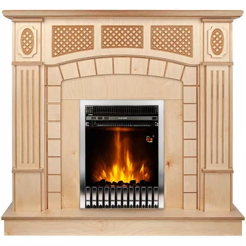 купить Камин электрический ArtFlame Amsterdam wood & Gala silver в Кишинёве 