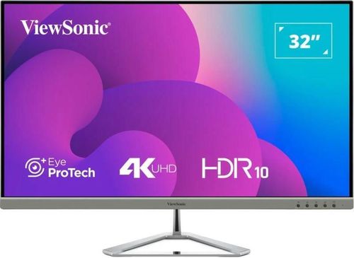 купить Монитор Viewsonic VX3276-4K-MHD-2 Silver/Black в Кишинёве 