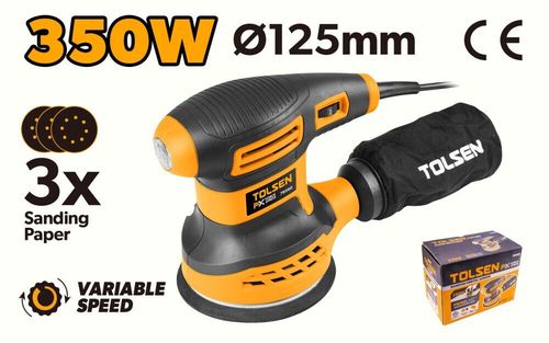 купить Шлифовальная машина Tolsen Masina de slefuit orbitala 125mm 350W (79560) в Кишинёве 