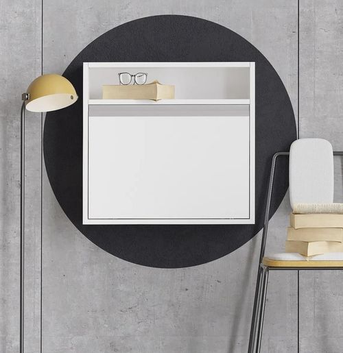 cumpără Masă de birou Trendy Optim, Alb 64x60x20cm în Chișinău 