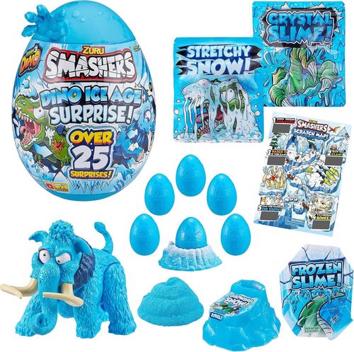 купить Игрушка ZURU 7455Z SMASHERS Dino Ice Age Large Egg в Кишинёве 