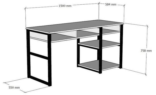 купить Офисный стол Trendy Emro 150x75x58cm в Кишинёве 