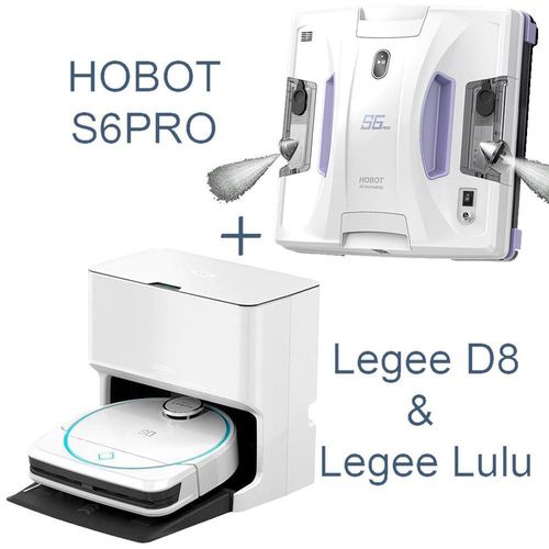 cumpără Aspirator robot Hobot Legee D8+LULU+S6 în Chișinău 