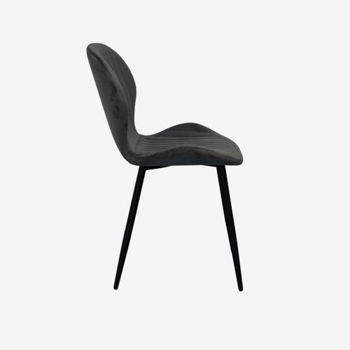 купить Комплект стол и стулья Evelin di Costacurta стол DT-531R B + 6 стульев YTC-064B Blu-14 (Dark grey) в Кишинёве 