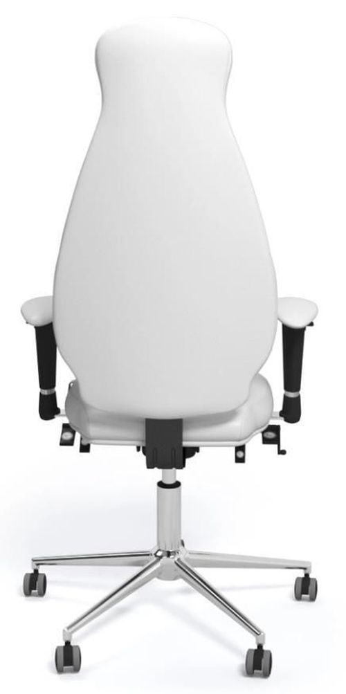 купить Офисное кресло Kulik System Galaxi White Eco в Кишинёве 